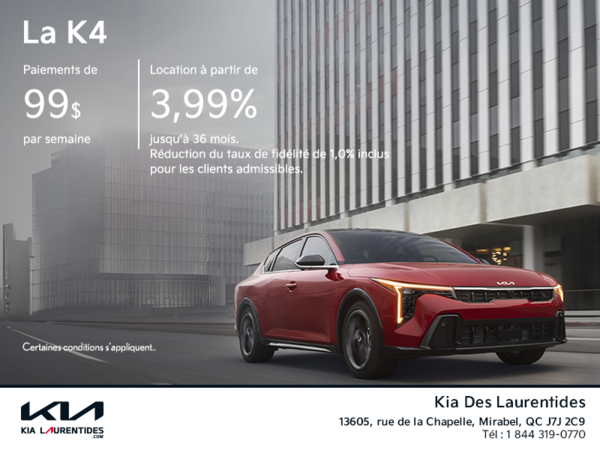 La Kia K4!