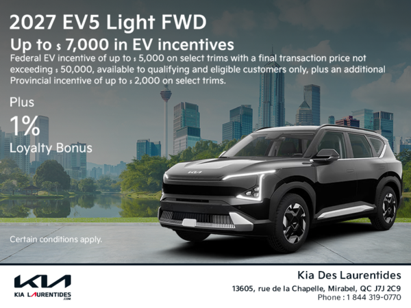2027 Kia EV5 Light FWD