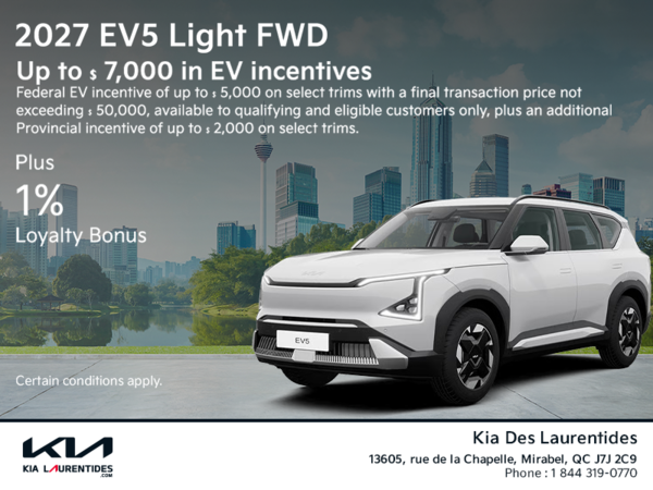 2027 Kia EV5 Light FWD