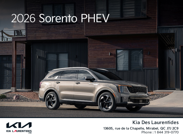 Kia 2026 Sorento PHEV