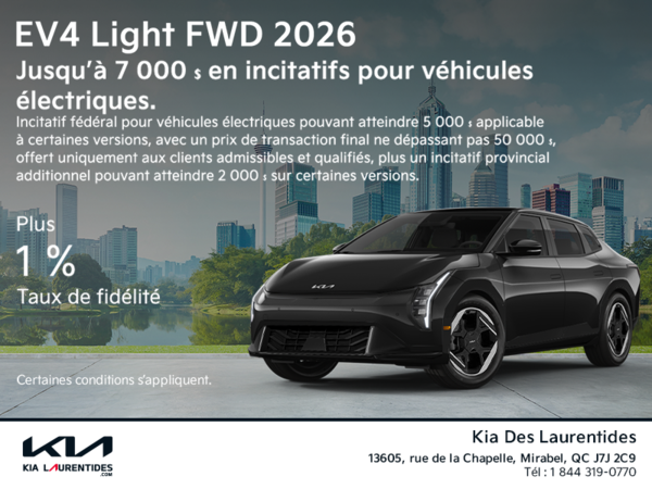 La Kia EV4 2026!