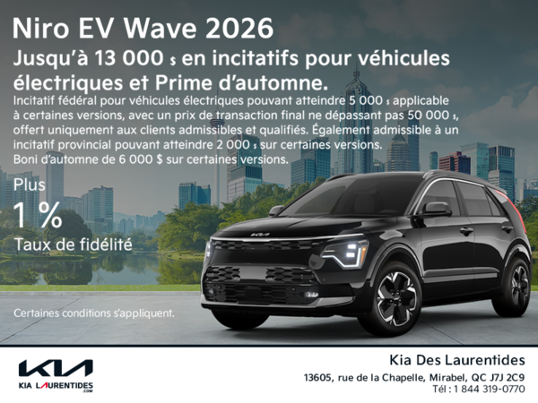 Kia Niro EV 2026