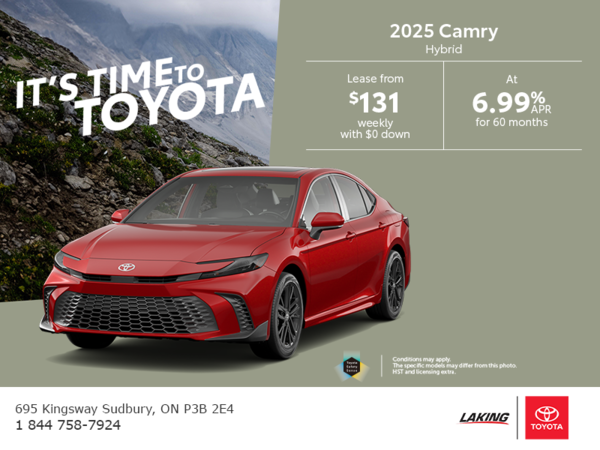 2025 Toyota Camry Hybrid