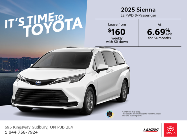 2025 Toyota Sienna Hybrid