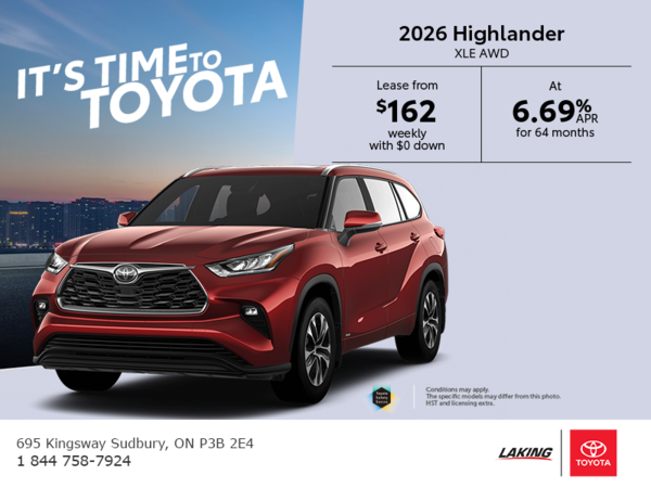 2026 Toyota Highlander