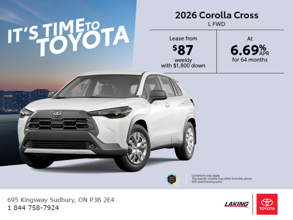 2026 Toyota Corolla Cross