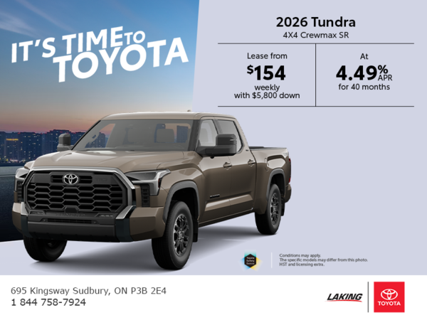 2026 Toyota Tundra