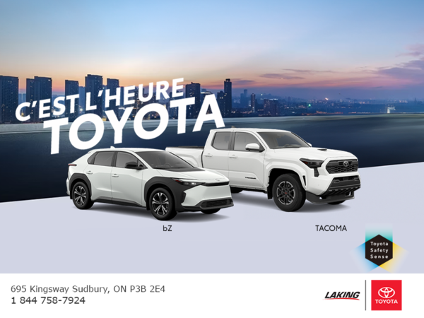 C'est l'heure Toyota!