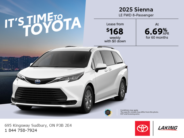 2025 Toyota Sienna Hybrid