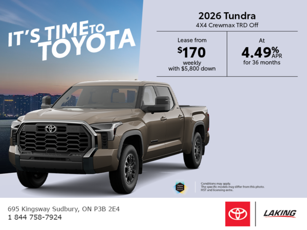 2026 Toyota Tundra