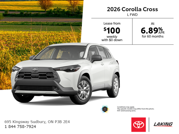 2026 Toyota Corolla Cross