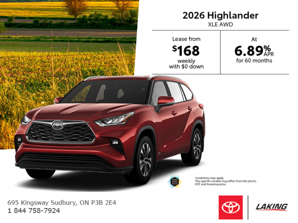 2026 Toyota Highlander