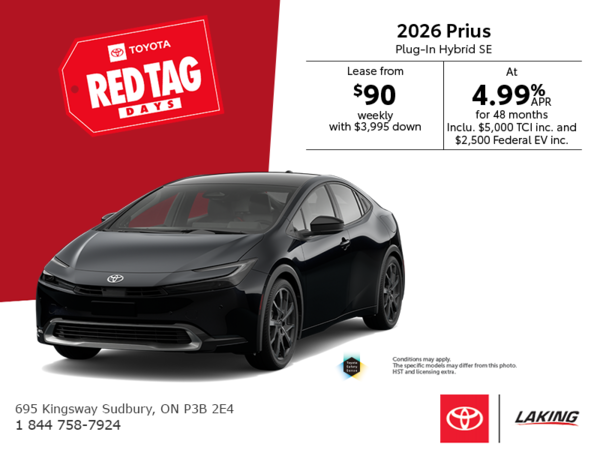 2026 Toyota Prius Plug-in Hybrid SE
