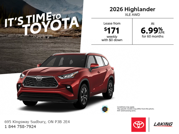 2026 Toyota Highlander