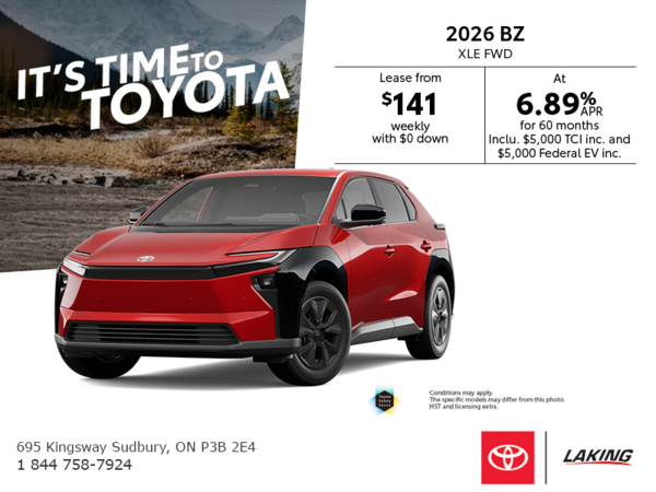 2026 Toyota bZ