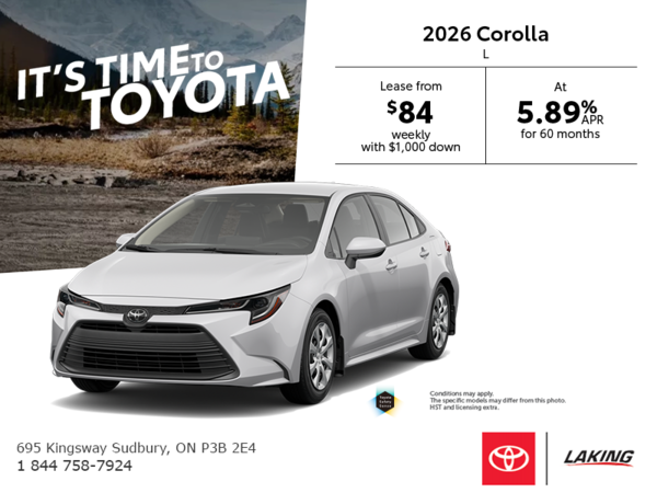 2026 Toyota Corolla