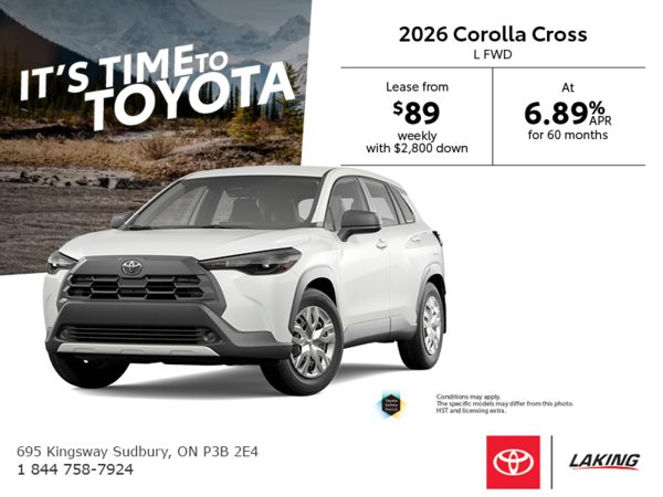 2026 Toyota Corolla Cross