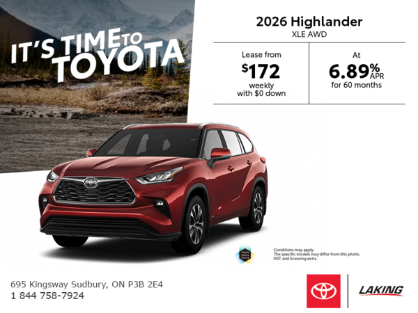 2026 Toyota Highlander