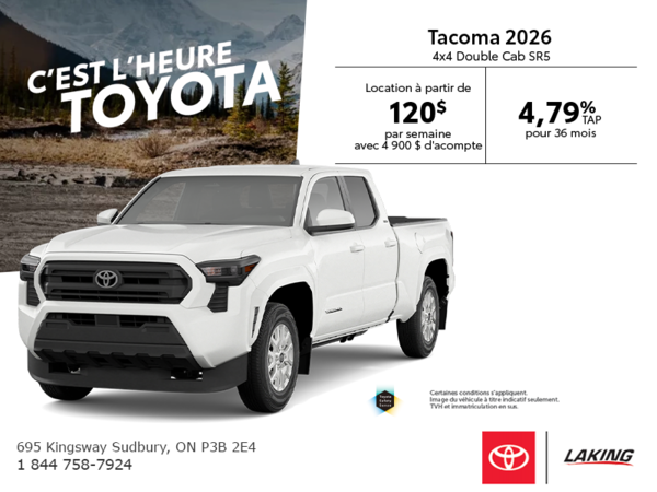 Toyota Tacoma 2026
