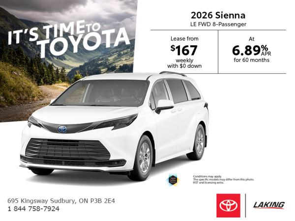 2026 Toyota Sienna Hybrid