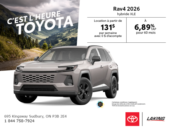 Toyota RAV4 Hybrid 2026