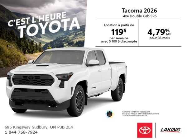 Toyota Tacoma 2026