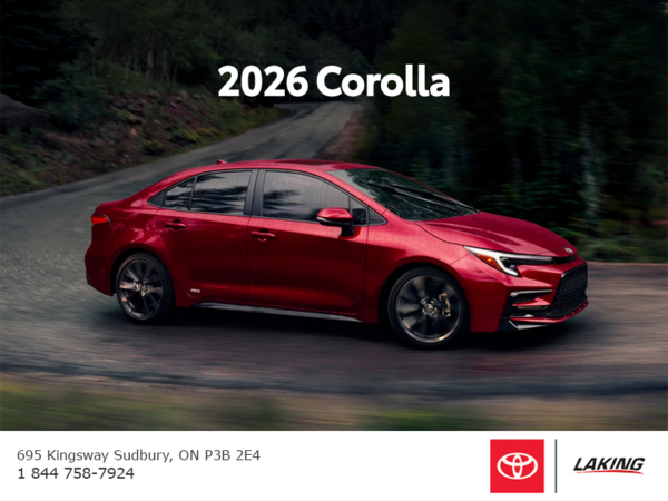 2026 Toyota Corolla