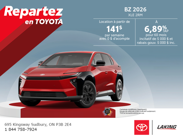 Toyota bZ Woodland 2026