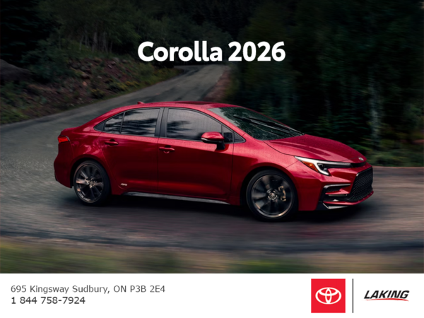 Toyota Corolla 2026