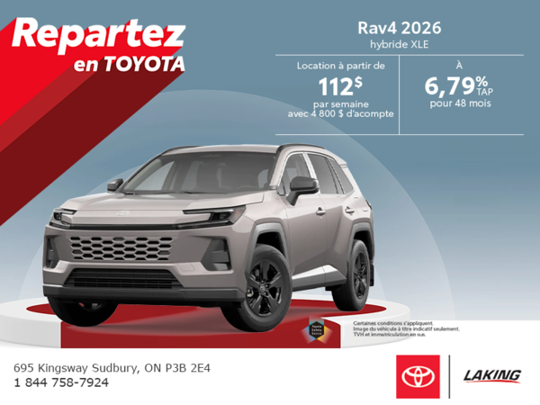 Toyota RAV4 Hybrid 2026