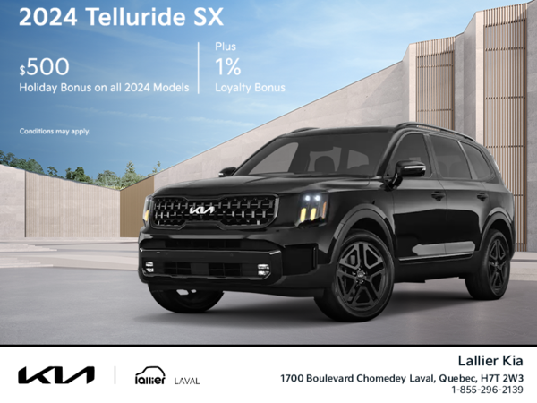 Get the 2024 Kia Telluride!