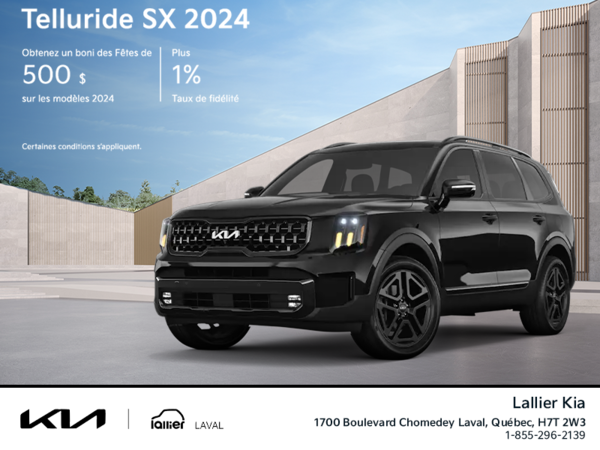 Le Kia Telluride 2024!