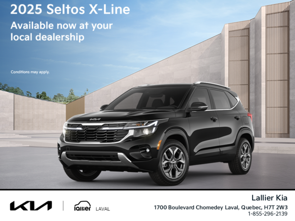 Get the 2025 Kia Seltos!