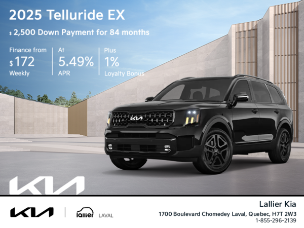 Get the 2025 Kia Telluride!