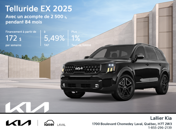 Le Kia Telluride 2025!