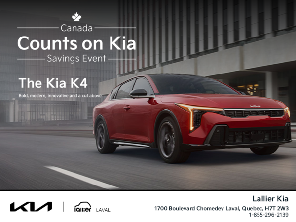 Get the 2025 Kia K4 !