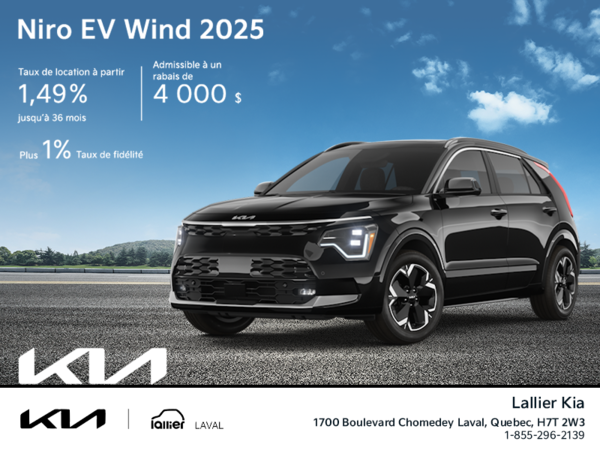 Get the 2025 Kia Niro!