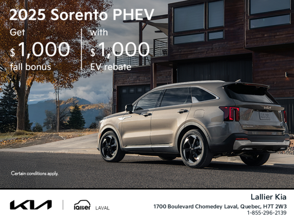Get the 2025 Kia Sorento!