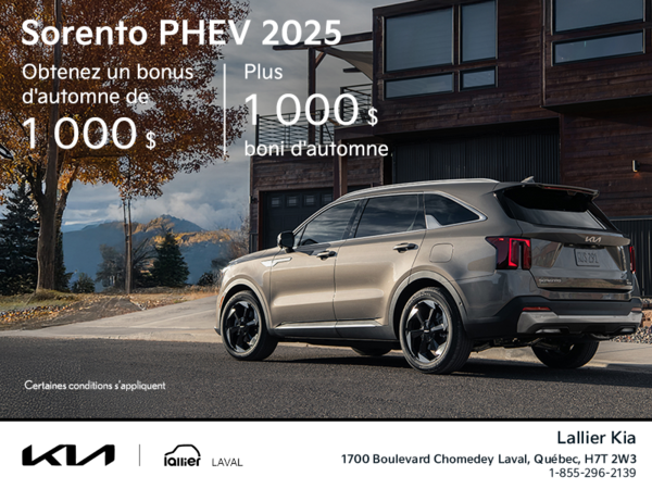 Le Kia Sorento 2025!