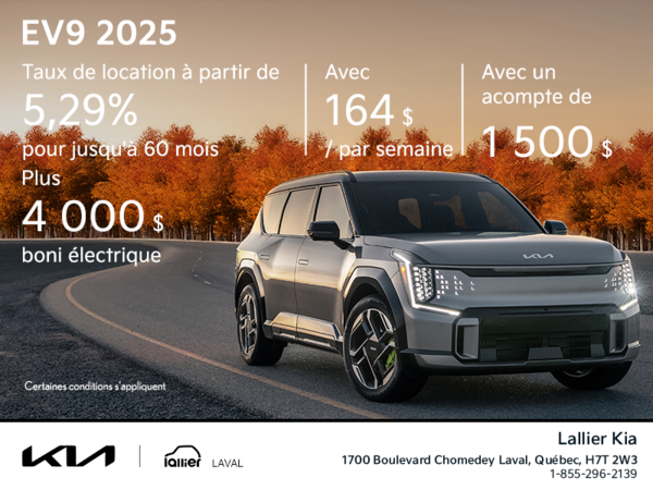 La Kia EV9 2026!