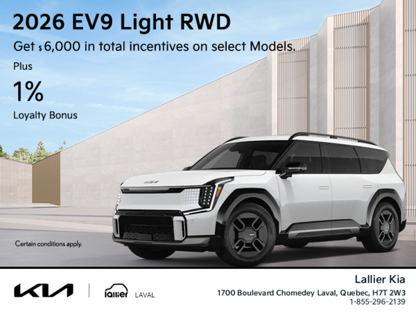 Get the 2026 Kia EV9!