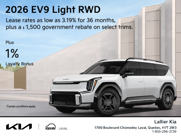 2026 Kia EV9 Light RWD
