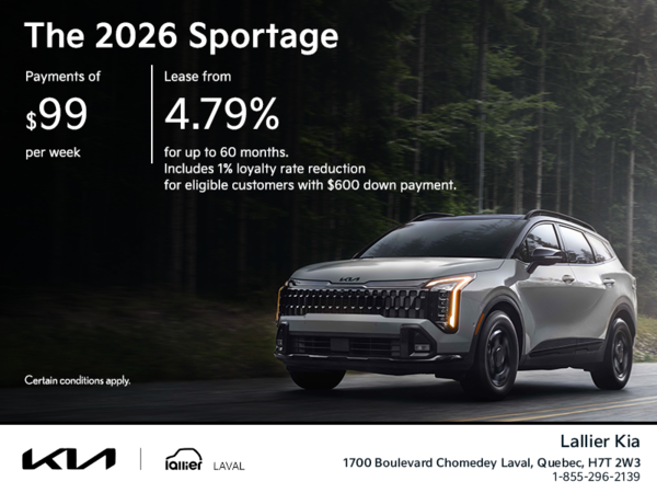 2026 Kia Sportage