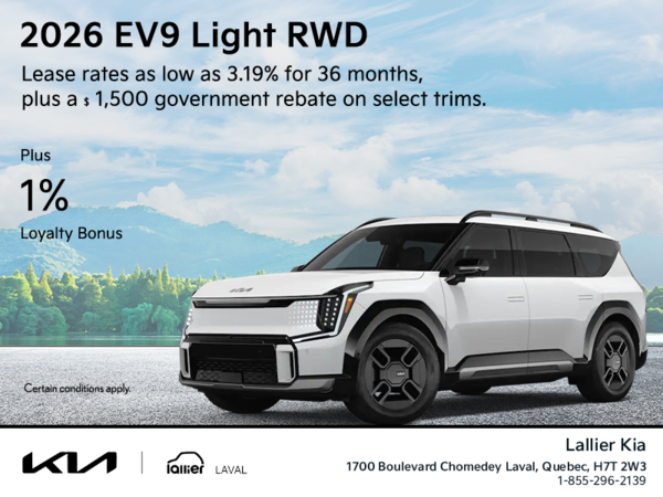 Get the 2026 Kia EV9!