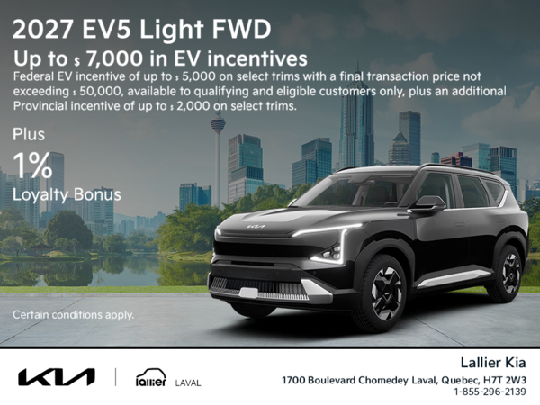 2027 Kia EV5 Light FWD