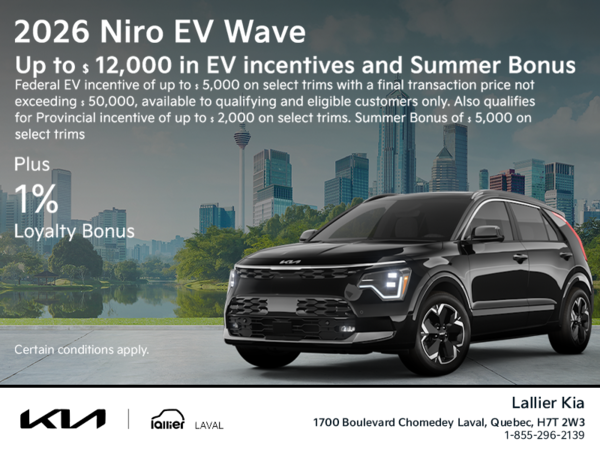 Kia 2026 Niro EV Wave 