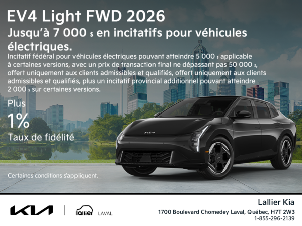 La Kia EV4 2026!