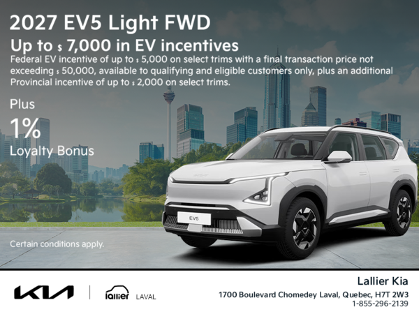 2027 Kia EV5 Light FWD