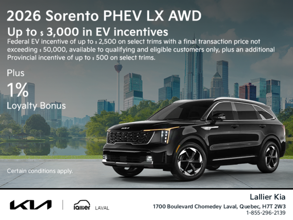 Kia 2026 Sorento PHEV