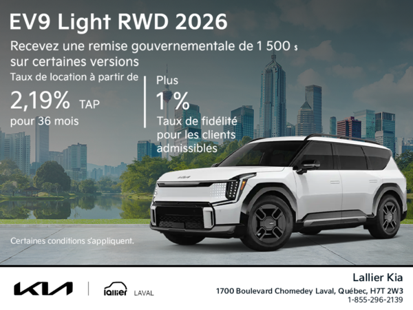 La Kia EV9 2026!